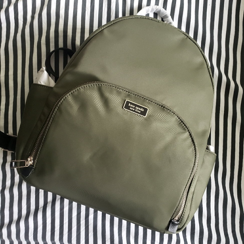 Kate Spade Green Backpack Large